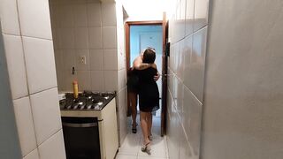My boyfriend let me down, my friend JUJU FURACÃO came to comfort me and we ended up making out hot