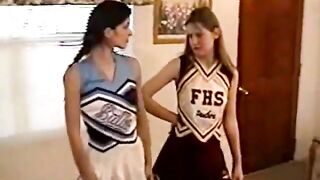 Cheerleaders Lesbian Catfight