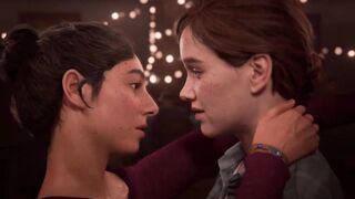 The Last of Us Part II - Ellie & Dina lesbian scenes
