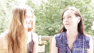 Ersties: 21-year-old German girl has her first lesbian experience
