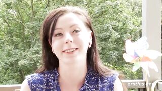 Ersties: 21-year-old German girl has her first lesbian experience
