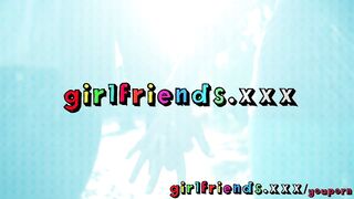 Girlfriends Hot blonde makes herself cum