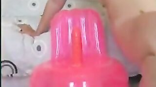 BDSM cum suck