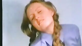 Two lesbian schoolgirls have sex with their male teacher