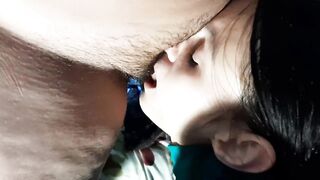 After I pissed she licked my pussy with piss - Lesbian-illusion