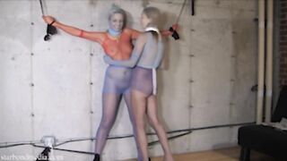 Jessica Taylor's First Encasement with Star Nine - Nylon Encasement Orgasms TRAILER