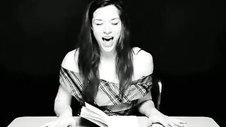 Hysterical reading orgasm(funny)