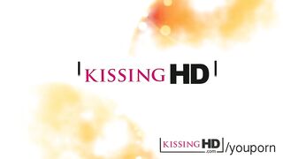 Kissing HD First time lesbian kissing with experienced older MOM