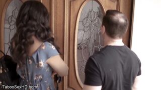 Neighbor older couple smashing innocent girl