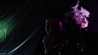 FREE video: smoking lesbian sex - rough pussy fuck - Arya Grander and Dredda Dark
