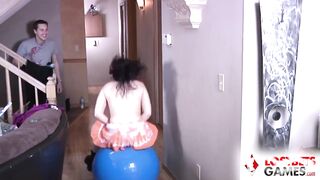 Who Knew a Yoga Ball with Handles Could bring Such Joy?