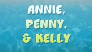 Annie Body-Squirt Lezzy 3some