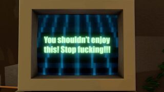The girls suddenly got dicks and they started to fuck each other - 3d Futa x futa
