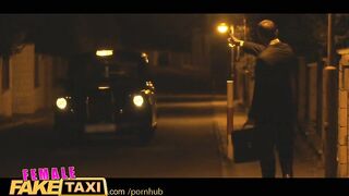 FemaleFakeTaxi Lesbian dominates tattooed redhead