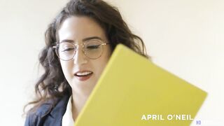Natural busty journalist visits a free spirit lesbian (Sinn Sage, April O'Neil, April ONeil)