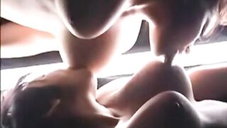 Asian lesbians sucking eachothers Nipples 69