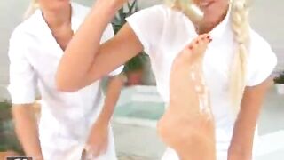 3 oiled up goddesses