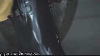 skinny blonde gets fucked after a bad dream creampie milf