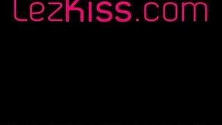 Young lesbian teens making love on bed