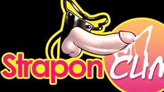 strapon cum - strapon workout