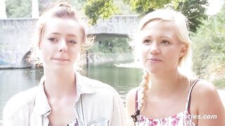 Ersties - Leidenschaftlicher Berlin-Besuch von Lisa M bei Gabi