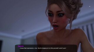Milfy City # 51 He's about to cum inside me right in front of my lesbian wife