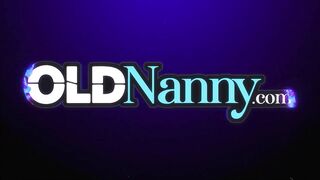 OLDNANNY Horny Claire Knight licks big juicy pussy (Lily May)