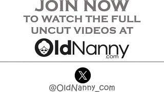OLDNANNY Horny Claire Knight licks big juicy pussy (Lily May)