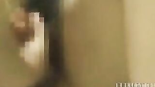 Nurse giving a full body massage-censored