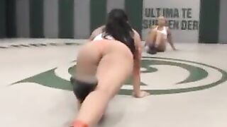Dragon vs Cowgirl fight to see who fucks who! No mercy!!