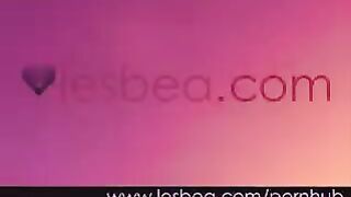 Lesbea Oily teens sliding together