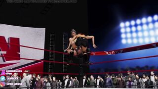 3D WWE Becky Lynch women wrestling