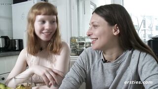 Ersties - Sexy Talia Spoils Redhead Beauty Bonnie With Pussy Licks and Ice