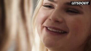 StepSisters Are Down To Have Some Girl On Girl Action - LETSDOEIT