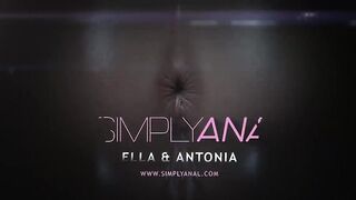 Cute girls cum seriously hard using anal sex toys