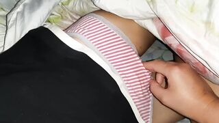 My girl's panties are wet from my fingers - IkaSmokS