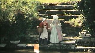 Hairy Pussy Lesbians Munching Fields