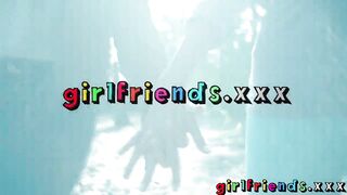 Girlfriends Birthday sex for hot lesbian lovers