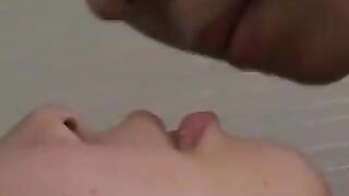 close up kiss