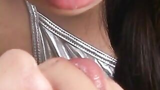 close up kiss