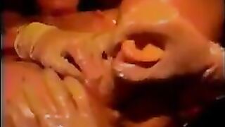 Two girls make Bionca cum in the dungeon - Loopy