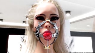 Blonde Thieves Punishment - Hardcore Metal Bondage 3D BDSM