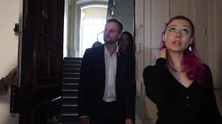These co-workers secretly touch each other at night - Paranormal Activi'tities Halloween 1/4