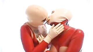 three Immoral Latex Harlots
