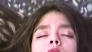 Real retro lesbian strapon fucking