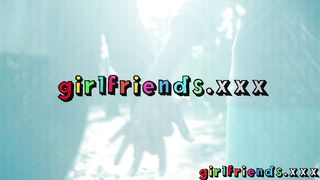 Girlfriends Cute young babe enjoys multiple orgasms