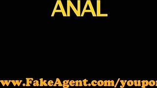 FakeAgent HD Hot mature amateur takes mouthful of spunk