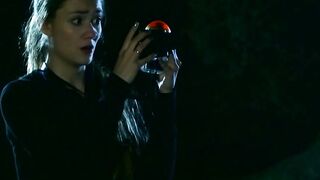 Fantasy lesbian sensually kissing and licking