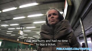 PublicAgent Ticket inspector fucks a passager with no ticket