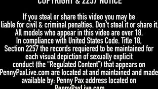 Penny Pax & Abigail Mac kiss, suck, & lick some pussy & ass!